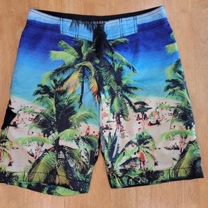 EUC Old Navy men's swim trunks